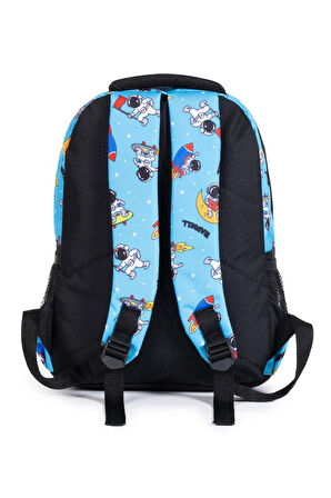 At Figürlü Çok Gözlü Çocuk İlkokul Sırt Çantası 2'li Set
