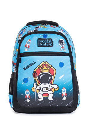 At Figürlü Çok Gözlü Çocuk İlkokul Sırt Çantası 2'li Set