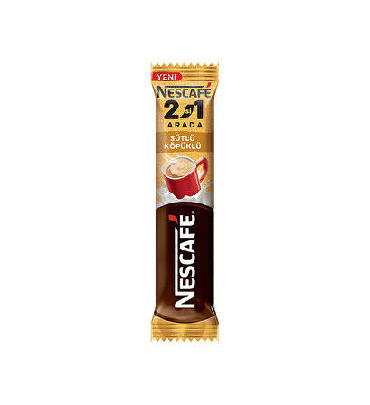Nescafe 2Si1 Arada Sütlü Köpüklü Kahve 10 Gr X 40 Adet