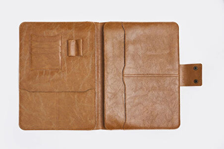 Necati Çanta Macbook Air Pro 13-14 Inç Organizer Evrak & Laptop & Tablet Çantası