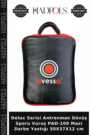 Delux Serisi Antrenman Dövüş Sporu Vuruş PAD-100 Maxi Darbe Yastığı 50X37X12 cm
