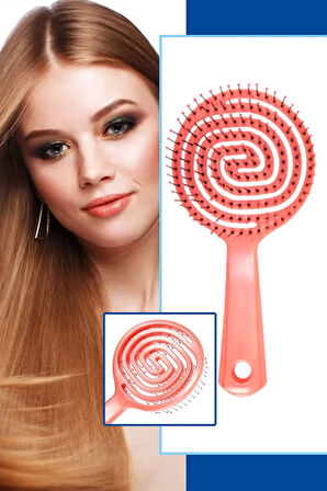 Nascitak Renkli Pro Üç Boyutlu Oval Saç Fırçası Pro Dizayn