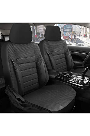 KIA SORENTO 2003-2010Uyumlu Oto Koltuk Kılıfı Eco Serisi - Siyah
