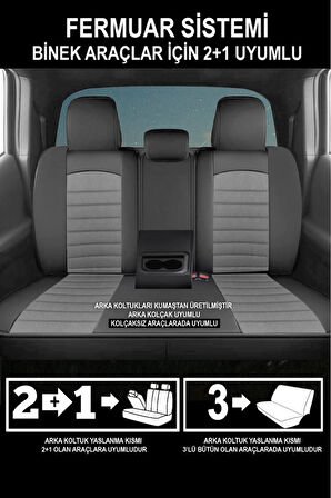 HONDA HONDA CR-V 2002-2006Uyumlu Oto Koltuk Kılıfı Edition Serisi 
