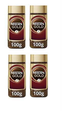 Nescafe Gold Kahve Cam 100 Gr X 4 Adet