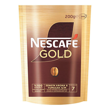 Nescafe Gold Kahve Poşet 200 Gr