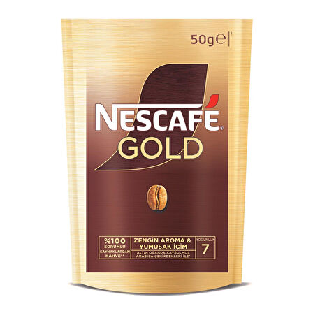 Nescafe Gold Kahve Poşet 50 Gr