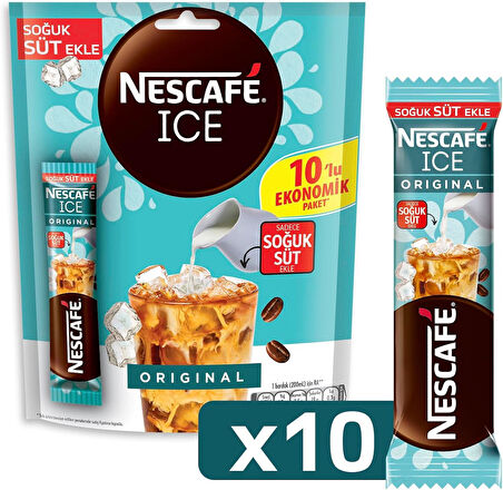 Nescafe Ice Orijinal 10,5 Gr X 10 Adet