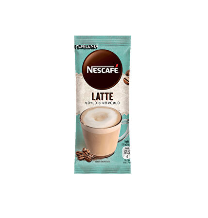 Nescafe Latte Süttü Köpüklü Kahve 14,5 Gr X 24 Adet