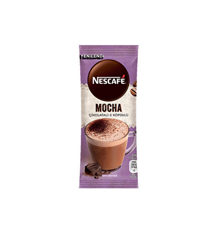 Nescafe Mocha Çikolatalı Köpüklü Kahve 17 Gr X 24 Adet