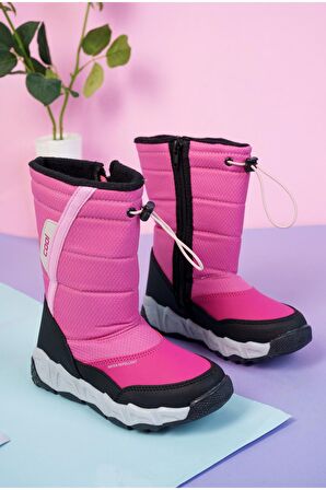 Lastikli Fuşya Paraşüt Kar Botu
