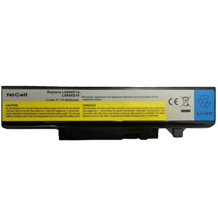 FitCell Lenovo ideaPad Y460, Y460A, Y460C, Y460G, Y460N, Y460P Uyumlu Batarya Pil Notebook Bataryası