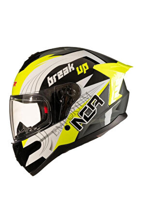 NCR Kask Rap M70 Vizörlü Kapalı Kask (ECE BELGELİ)