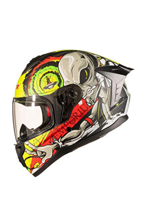 NCR Kask Rap M70 Vizörlü Kapalı Kask (ECE BELGELİ)