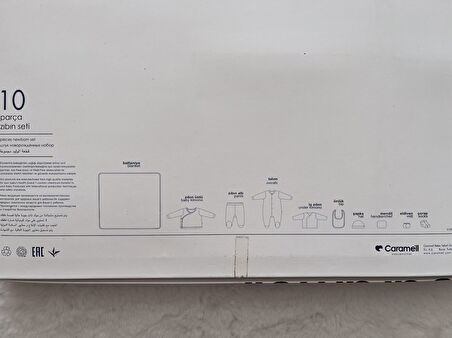 Tulumlu 10'Lu Set ZE5868 Boy Garden İndigo