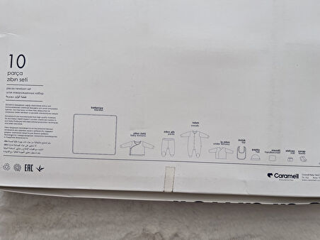 Tulumlu 10'Lu Set ZE5791 Golf Bear Siyah