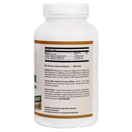 Ncs Magnesium Malat Glisinat Taurat 2 Kutu 360 Tablet