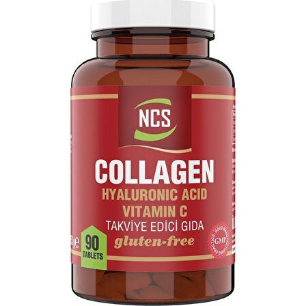 Ncs Hidrolize Collagen 1000 Mg Hyaluronic Acid Vitamin C 3 Adet 90 Tablet