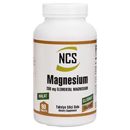 Ncs Magnesium Malat Glisinat Taurat 90 Tablet