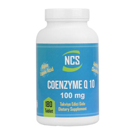Ncs Collagen 1000 mg 180 Tablet Coenzyme Q-10 100 mg 180 Tablet 2 Ürün Birden