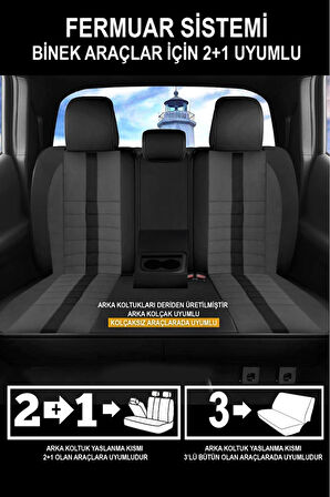 OPEL INSIGNIA 2009-2017Uyumlu Oto Koltuk Kılıfı Trend Serisi 