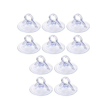 Microcase Çok Amaçlı Vantuz 4.5cm 10 Adet Şeffaf - AL5885