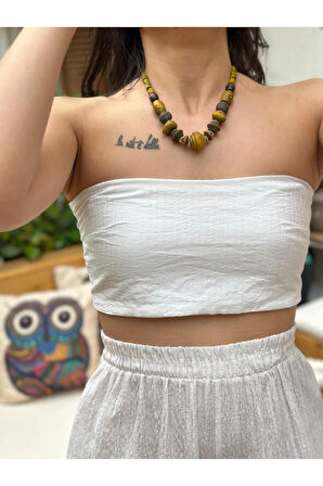 Kadın Straplez Arkası Lastikli Büstiyer