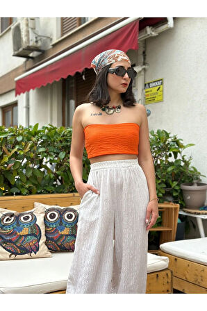 Kadın Straplez Arkası Lastikli Büstiyer