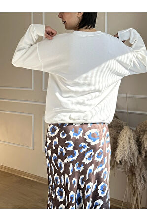 Beyaz Love Sweatshirt