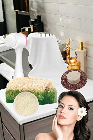 5'li Set Ölü Deri Akne Leke Sivilce Arındırıcı Gerdirme Beyazlatıcı Peeling Doğal Cilt Yüz Bakım