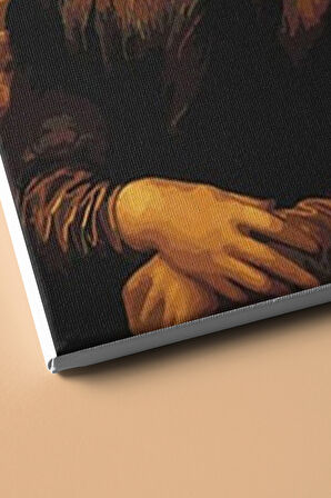 Sayılarla Boyama Seti Kasnaklı Mona Lisa 60 X 75 Cm