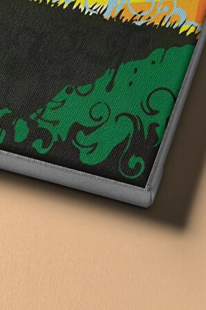 Sayılarla Boyama Seti Kasnaklı Zaman Döngüsü 60 X 75 Cm