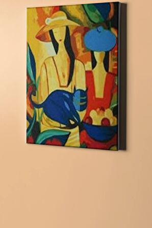 Sayılarla Boyama Seti Kasnaklı Picasso Kadınlar 60 X 75 Cm
