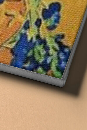 Sayılarla Boyama Seti Kasnaklı V G Süsen 60 X 75 Cm