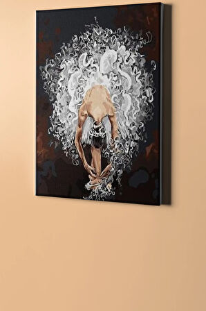 Sayılarla Boyama Seti Kasnaklı Art Balerin 40 X 50 Cm