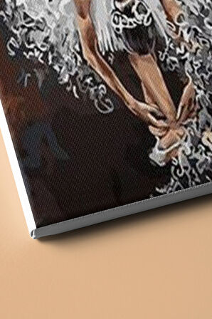 Sayılarla Boyama Seti Kasnaklı Art Balerin 60 X 75 Cm