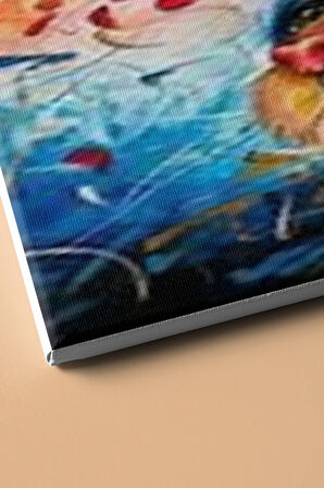 Sayılarla Boyama Seti Kasnaklı Renkli Kedi 1 60 X 75 Cm