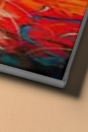 Sayılarla Boyama Seti Kasnaklı Renkli Kedi 1 60 X 75 Cm