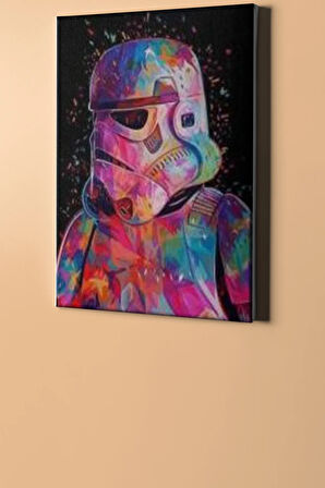 Sayılarla Boyama Seti Kasnaklı Klon Asker 60 X 75 Cm