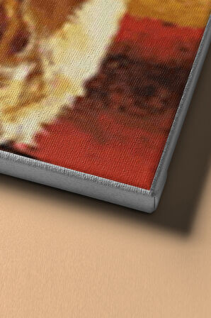 Sayılarla Boyama Seti Kasnaklı Aslan Baba 60 X 75 Cm