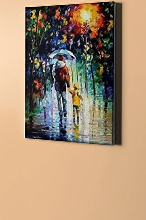 Sayılarla Boyama Seti Kasnaklı Sevgi Yolu 50 X 65 Cm