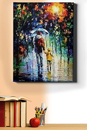 Sayılarla Boyama Seti Kasnaklı Sevgi Yolu 60 X 75 Cm