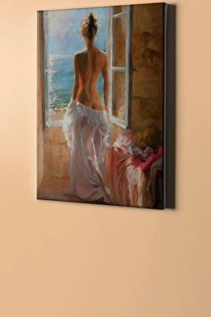 Sayılarla Boyama Seti Kasnaklı Cazibe 50 X 65 Cm