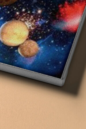 Sayılarla Boyama Seti Kasnaklı Galaksi 40 X 50 Cm