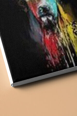 Sayılarla Boyama Seti Kasnaklı Renkli Geyik 50 X 65 Cm