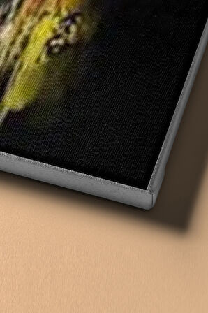 Sayılarla Boyama Seti Kasnaklı Renkli Geyik 50 X 65 Cm