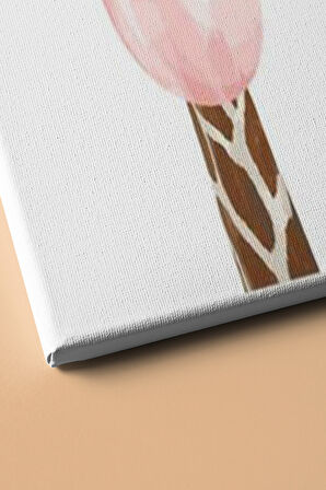 Sayılarla Boyama Seti Kasnaklı Sakız Düşükü Zürafa 60 X 75 Cm
