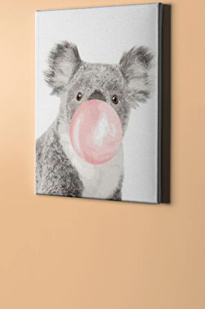 Sayılarla Boyama Seti Kasnaklı Sakız Seven Koala 50 X 65 Cm