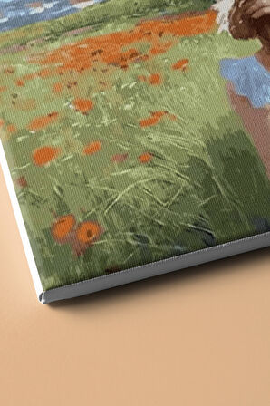 Sayılarla Boyama Seti Kasnaklı Kır Gezisi 60 X 75 Cm