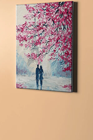 Sayılarla Boyama Seti Kasnaklı Baharın Rengi 40 X 50 Cm